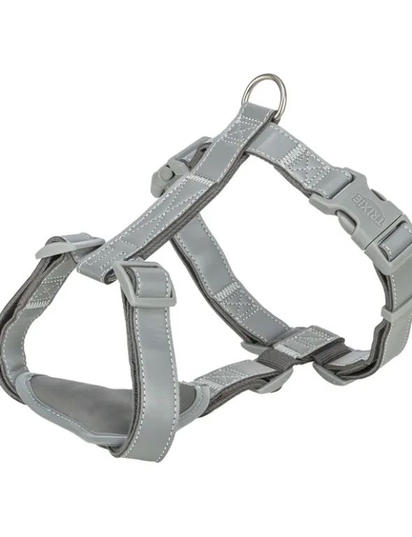 TRIXIE Premium Reflect Hundegeschirr graphit XS-S