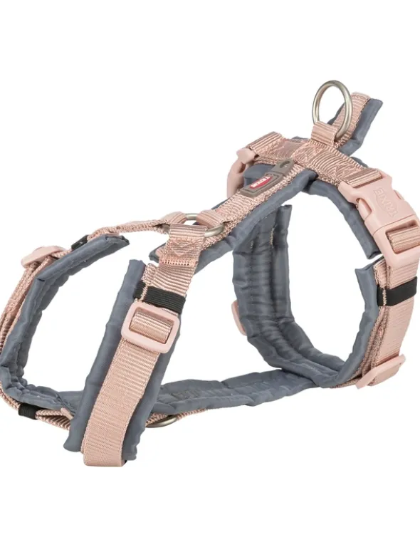 TRIXIE Premium Trekking Geschirr blush, graphit 36-44 cm