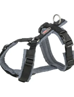 TRIXIE Premium Trekking Geschirr graphit, schwarz 36-44 cm