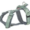 TRIXIE Premium Trekking Geschirr graphit, salbei 36-44 cm