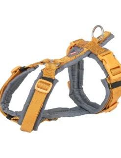 TRIXIE Premium Trekking Geschirr curry, graphit 36-44 cm