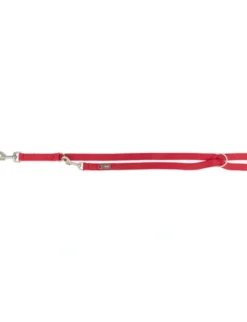 TRIXIE Premium V-Leine doppellagig rot 2 m/10 mm
