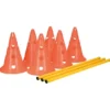 TRIXIE Pylonen-Hindernis-Set 3 St. gelb, orange