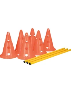 TRIXIE Pylonen-Hindernis-Set 3 St. gelb, orange