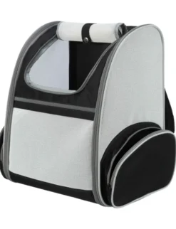 TRIXIE Rucksack Chloe hellgrau, schwarz