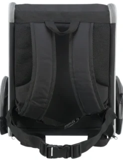 TRIXIE Rucksack Chloe hellgrau, schwarz