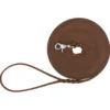 TRIXIE Rustic Fettleder-Schleppleine dunkelbraun 10 m/8 mm