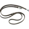 TRIXIE Rustic Fettleder-VL Heartbeat schwarz 2 m/25 mm