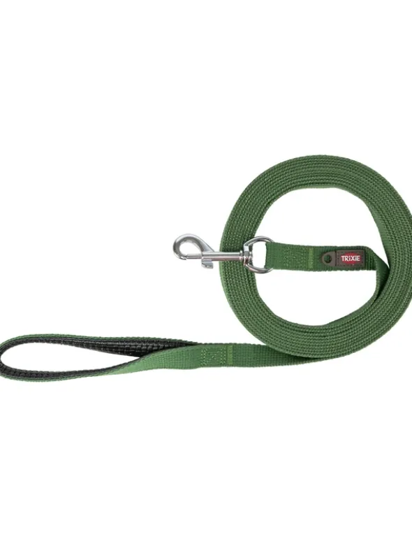 TRIXIE Schleppleine Baumwolle olivgrün 5 m/20 mm