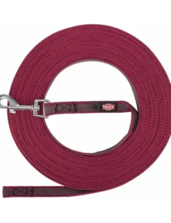TRIXIE Schleppleine gummiert rot 5 m/15 mm