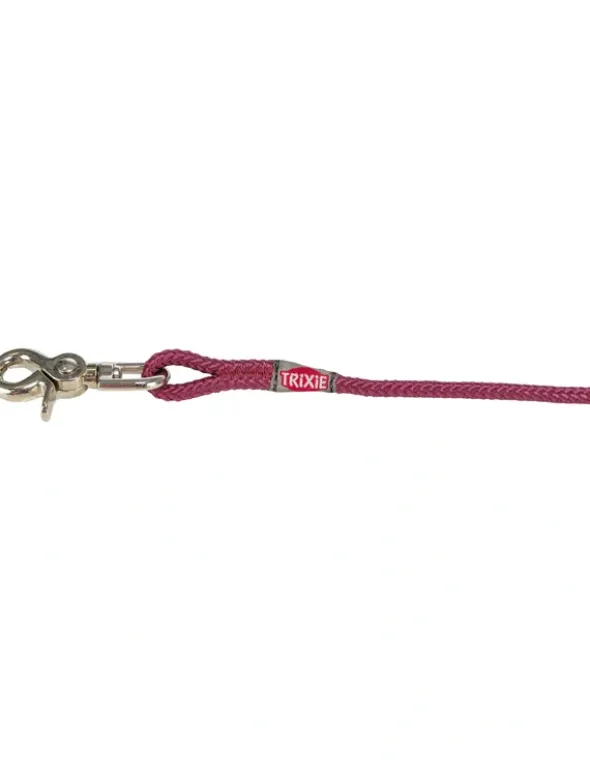 TRIXIE Schleppleine Trigger Snap Hook rot 5 m