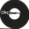 TRIXIE Schleppleine Trigger Snap Hook schwarz 5 m