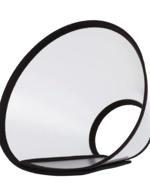 TRIXIE Schutzkragen mit Klettverschluss transparent XS