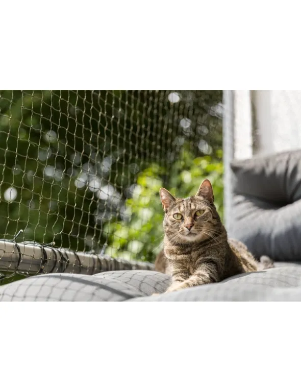 TRIXIE Schutznetz drahtverstärkt olivgrün 2x1,5 m
