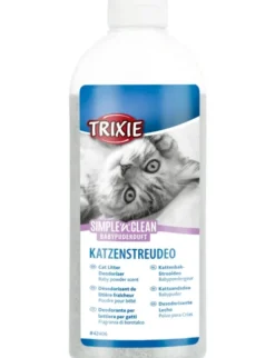 TRIXIE Simple'n'Clean Streudeo Babypuderduft weiß 750g