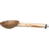 TRIXIE Sitzstange mit Futternapf beige