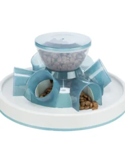 TRIXIE Slow Feeding Tunnel blau, grau