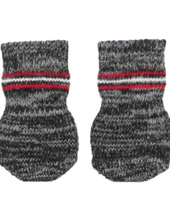 TRIXIE Socken Anti-Rutsch grau S-M