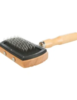 TRIXIE Softbürste Holz einseitig