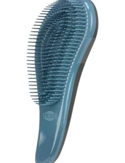 TRIXIE Softbürste Kunststoff blau 19 cm