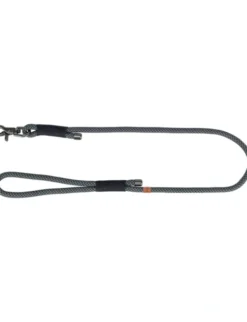 TRIXIE Soft Rope Leine grau, schwarz 1 m/10 mm