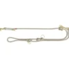 TRIXIE Soft Rope V-Leine grau, hellgrau 2 m/6 mm