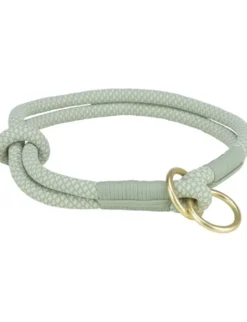 TRIXIE Soft Rope Zug-Stopp-Halsband mint, salbei XS