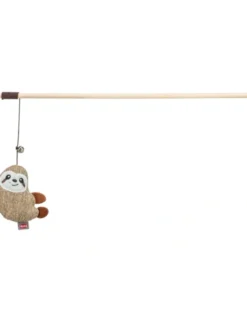 TRIXIE Spielangel Faultier beige 38 cm