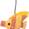 TRIXIE Spielangel Fisch orange, schwarz 46 cm