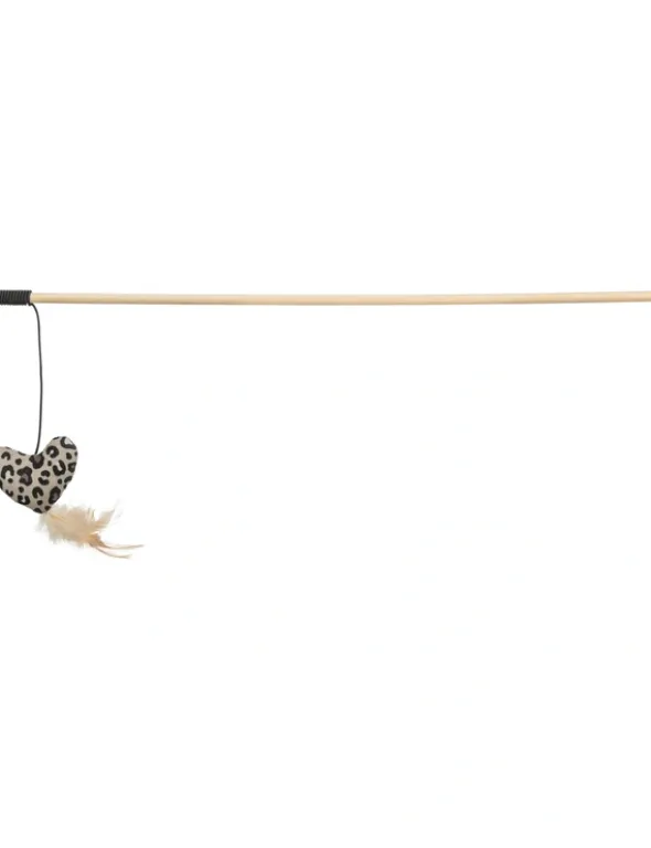 TRIXIE Spielangel Herz beige 50 cm