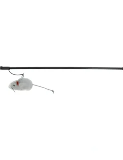 TRIXIE Spielangel Maus mit Katzenminze diverse 50 cm