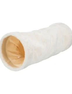 TRIXIE Spieltunnel Plüsch beige