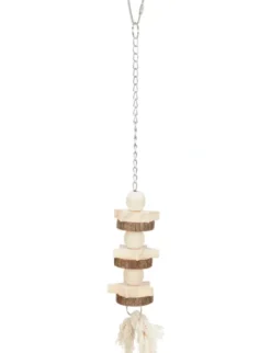 TRIXIE Spielzeug an Kette mit Tau beige