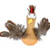 TRIXIE Steh-auf-Huhn mit Katzenminze braun 10 cm