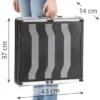 TRIXIE 3-stufige Falt-Treppe silber bis 120 cm