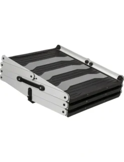 TRIXIE 3-stufige Falt-Treppe silber bis 120 cm
