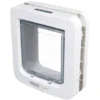 TRIXIE SureFlap 4-W Freilauftür Mikrochiperkennung weiß