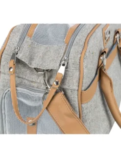 TRIXIE Tasche Helen grau, hellbraun