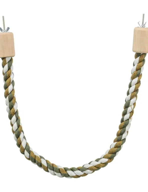 TRIXIE Tau-Sitzstange flexibel grün 37 cm