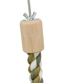 TRIXIE Tau-Sitzstange flexibel grün 37 cm