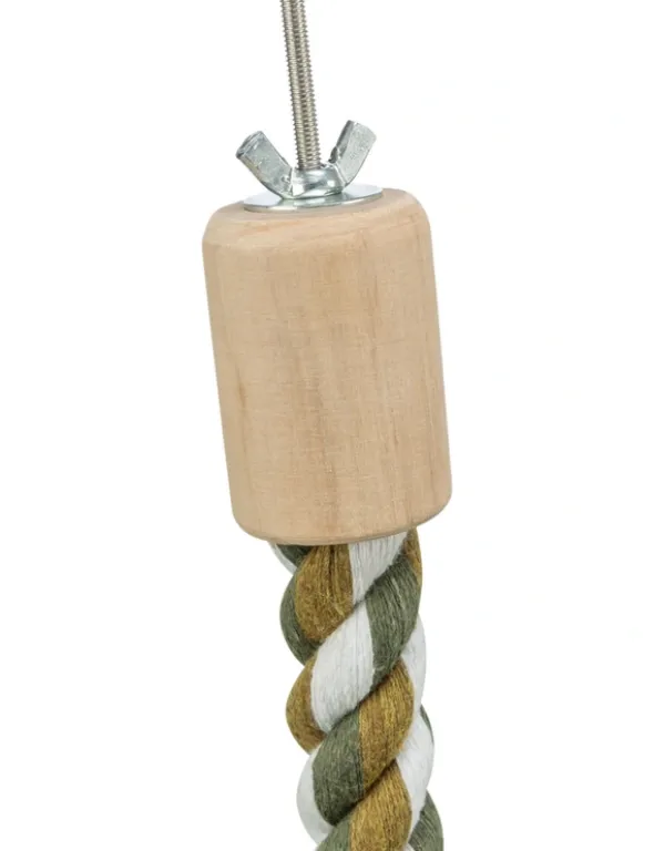 TRIXIE Tau-Sitzstange flexibel grün 37 cm