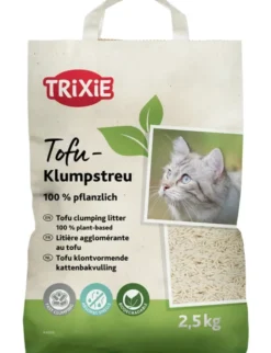 TRIXIE Tofu-Katzenstreu klumpend beige 6l