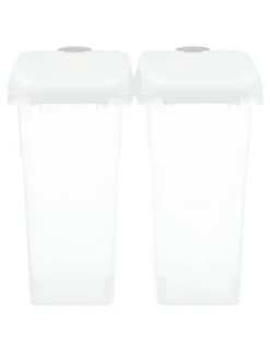 TRIXIE Tonne luftdicht verschließbar transparent, weiß 15L
