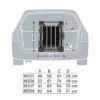 TRIXIE Transportbox Aluminium graphit 48x56x61 cm