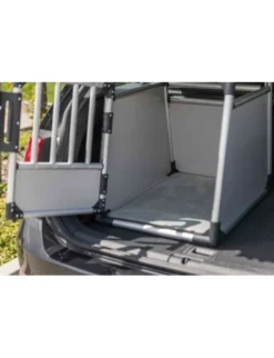 TRIXIE Transportbox Aluminium hellgrau, silber 46x56x60 cm