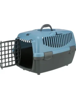 TRIXIE Transportbox Capri blau, dunkelgrau bis 6 kg