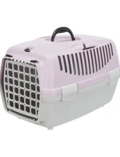 TRIXIE Transportbox Capri flieder, hellgrau bis 6 kg