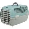 TRIXIE Transportbox Capri hellgrau, salbei bis 6 kg