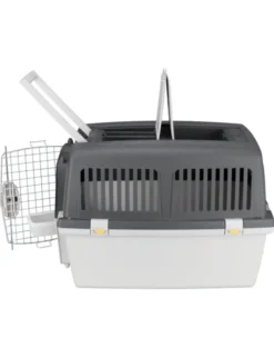 TRIXIE Transportbox Gulliver dunkelgrau, hellgrau 52x51x72 cm