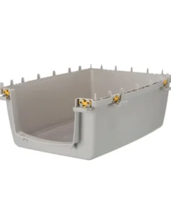 TRIXIE Transportbox Gulliver dunkelgrau, hellgrau 52x51x72 cm